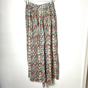 Free People Ikat Print Maxi Skirt Small